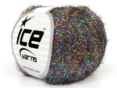 8x50gr. METALLIC GLITZ Metalik Simli Pembe, Siyah, Turkuaz, Altın Metalik Simli, Kışlık, Çok İnce, Yazlık İplikler