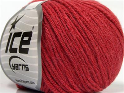 8x50gr. MILANO DK Bebe Alpaka, İnce Tiftik, Viskon Koyu Somon Lüks, Alpaka, Kışlık, Kid Mohair, Viskon, Tiftik