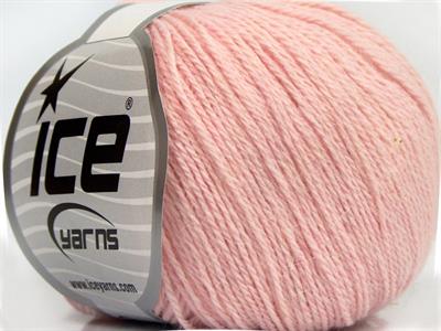 8x50gr. MILANO FINE Bebe Alpaka, İnce Tiftik, Viskon Açık Pembe Lüks, Alpaka, Kışlık, Kid Mohair, Viskon, Tiftik