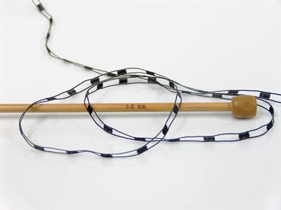 6x50gr. MINI LADDER  Siyah Merdiven, Şerit, Yazlık İplikler, Kalın