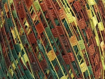 6x50gr. MINI LADDER  Kahverengi Tonları, Yeşil Tonları Merdiven, Şerit, Yazlık İplikler, Kalın