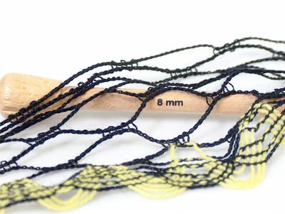 4x100gr. MIRABELLA Akrilik Siyah, Açık Yeşil Fular - Şal, Kışlık, Çok Kalın