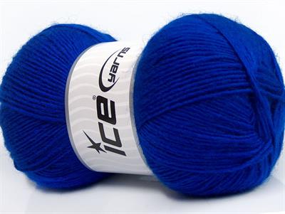 Lot of 4 x 100gr Skeins Ice Yarns MIRAGE (50% Wool) Hand Knitting Yarn Blue