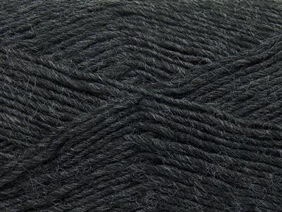 Lot of 4 x 100gr Skeins Ice Yarns MIRAGE (50% Wool) Yarn Dark Grey