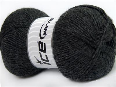 Lot of 4 x 100gr Skeins Ice Yarns MIRAGE (50% Wool) Yarn Dark Grey
