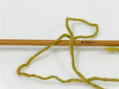 Lot of 4 x 100gr Skeins Ice Yarns MIRAGE (50% Wool) Yarn Olive Green Melange