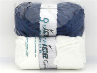 430 gr ICE YARNS Chenille Superbulky Yarn MIXED LOT (100% MicroFiber) Yarn Multicolor