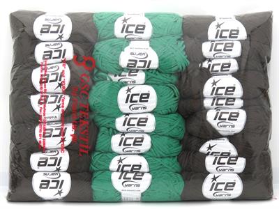 Lot of 24 Skeins Ice Yarns Violino Yarns MIXED LOT Yarn Multicolor