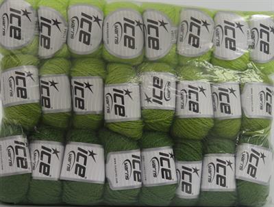 Lot of 24 Skeins Ice Yarns Plain Yarns MIXED LOT Hand Knitting Yarn Multicolor