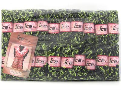 Lot of 20 x 100gr Skeins Ice Yarns Scarf Yarns MIXED LOT Yarn Multicolor