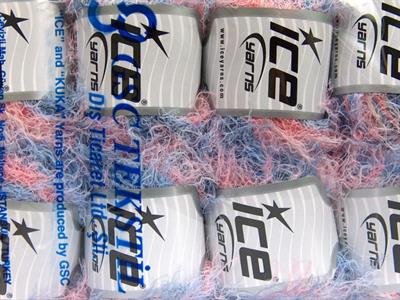 8x50gr. MODENA VISCOSE Yün, Viskon Mavi, Somon Tonları Yumoş, Sakallı, Kışlık, Yün, Viskon, Yazlık İplikler, Batik Desenli, Kalın