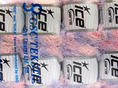 8x50gr. MODENA VISCOSE Yün, Viskon Pembe, Leylak, Açık Somon Yumoş, Sakallı, Kışlık, Yün, Viskon, Yazlık İplikler, Batik Desenli, Kalın