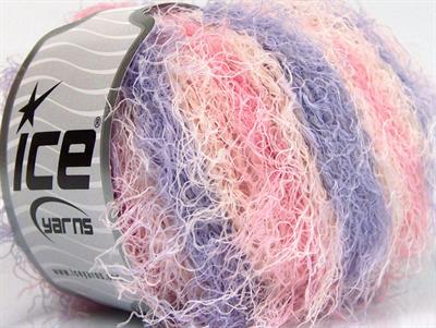 8x50gr. MODENA VISCOSE Yün, Viskon Pembe, Leylak, Açık Somon Yumoş, Sakallı, Kışlık, Yün, Viskon, Yazlık İplikler, Batik Desenli, Kalın