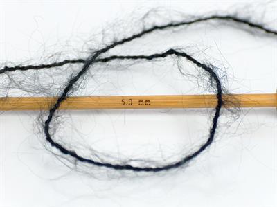 Lot of 4 x 100gr Skeins Ice Yarns MOHAIR CLASSIC (30% Mohair 25% Wool) Yarn Black