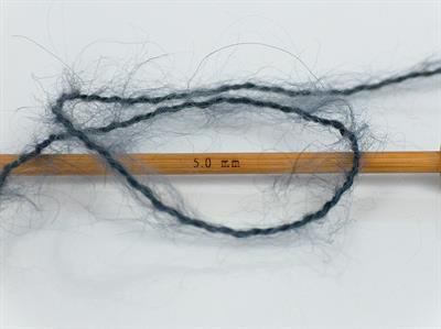 Lot of 4 x 100gr Skeins Ice Yarns MOHAIR CLASSIC (30% Mohair 25% Wool) Yarn Grey