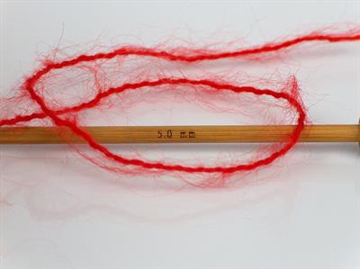 Lot of 4 x 100gr Skeins Ice Yarns MOHAIR CLASSIC (30% Mohair 25% Wool) Yarn Red