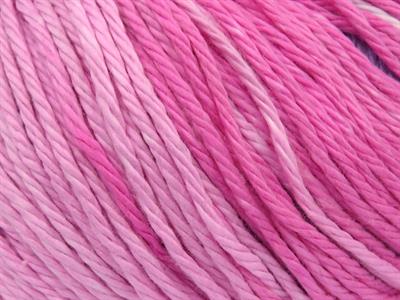 4x100gr. MONA LISA Pamuk Beyaz, Pembe tonları, Açık Lila Bebe, Yazlık İplikler, Pamuk, %100 Pamuk