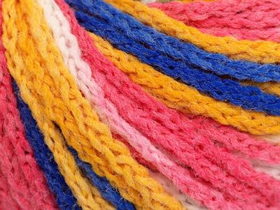 8x50gr. MONACO Akrilik Pembe, Mavi, Beyaz, Altın Kışlık, Düz iplikler, Batik Desenli, Worsted, Zincir