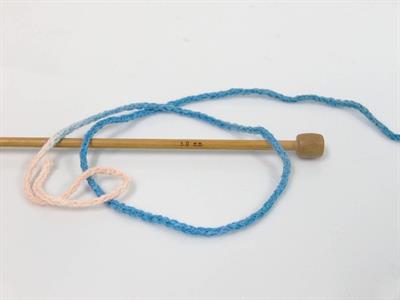 8x50gr. MONACO Akrilik Beyaz, Açık Mavi, Açık Somon Kışlık, Düz iplikler, Batik Desenli, Worsted, Zincir