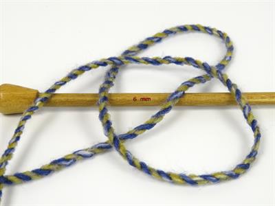 2x200gr. MOSAIC Akrilik Mavi Tonları, Altın tonları Kışlık, Düz iplikler, Batik Desenli, Worsted, 100% Akrilik