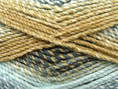 2x200gr. MOSAIC Akrilik Deve Tüyü, Mavi Tonları Kışlık, Düz iplikler, Batik Desenli, Worsted, 100% Akrilik