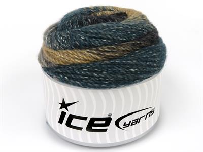 2x200gr. MOSAIC COTTON Pamuk, Akrilik Yeşil, Siyah, Gri Tonları Yazlık İplikler, Pamuk, Düz iplikler, Batik Desenli, Worsted, Akrilik