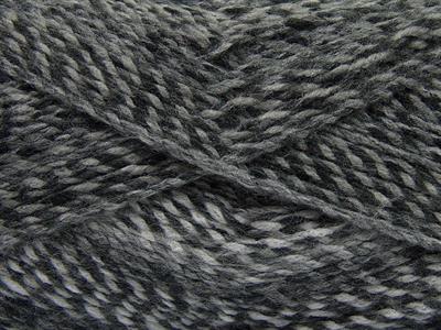 2x200gr. MOSAIC Akrilik Gri Tonları Kışlık, Düz iplikler, Batik Desenli, Worsted, 100% Akrilik