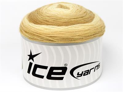 Lot of 2 x 150gr Skeins Ice Yarns MUFFINS Hand Knitting Yarn Brown Shades