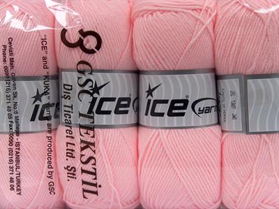 4x100gr. MY BABY  Bebe Pembesi Kışlık, Düz iplikler, Worsted, 100% Akrilik , Anti-Pilling