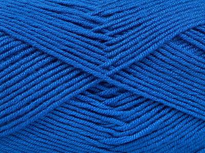 4x100gr. MY BABY  Mavi Kışlık, Düz iplikler, Worsted, 100% Akrilik , Anti-Pilling