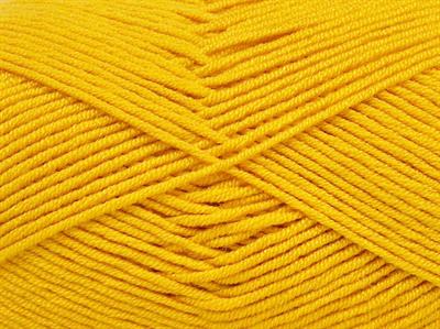 4x100gr. MY BABY  Altın Kışlık, Düz iplikler, Worsted, 100% Akrilik , Anti-Pilling