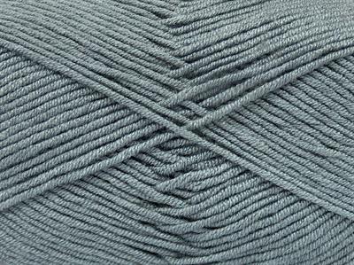 4x100gr. MY BABY  Gri Kışlık, Düz iplikler, Worsted, 100% Akrilik , Anti-Pilling