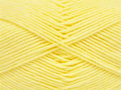 4x100gr. MY BABY  Açık Sarı Kışlık, Düz iplikler, Worsted, 100% Akrilik , Anti-Pilling
