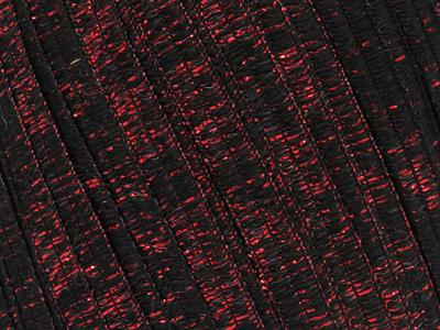 6x50gr. NAMASTE GLITZ Metalik Simli Siyah, Kırmızı Şerit, Yazlık İplikler, Batik Desenli, Kalın