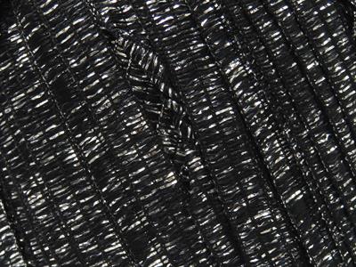 6x50gr. NAMASTE GLITZ Metalik Simli Siyah, Gümüş Şerit, Yazlık İplikler, Batik Desenli, Kalın