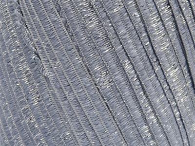 6x50gr. NAMASTE GLITZ Metalik Simli Gümüş, Açık Mavi Şerit, Yazlık İplikler, Batik Desenli, Kalın