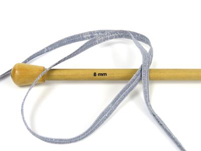 6x50gr. NAMASTE GLITZ Metalik Simli Gümüş, Açık Mavi Şerit, Yazlık İplikler, Batik Desenli, Kalın