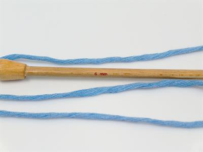 2x200gr. NATURAL COTTON CHUNKY Pamuk Açık Mavi Yazlık İplikler, Pamuk, %100 Pamuk, Kalın