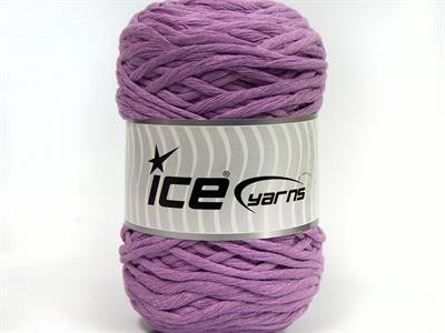 2x200gr. NATURAL COTTON CHUNKY Pamuk Açık Lila Yazlık İplikler, Pamuk, %100 Pamuk, Kalın