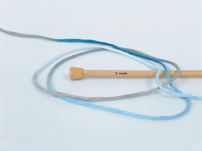 1x250gr. NATURAL COTTON COLOR 3MM Pamuk Mavi Tonları, Gri Tonları Yazlık İplikler, Pamuk, Batik Desenli, Kalın