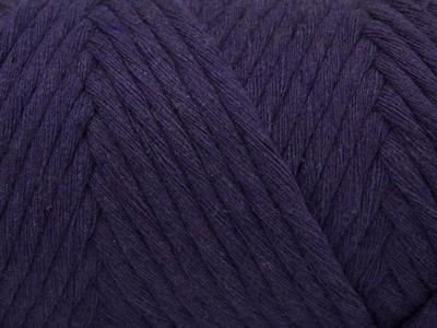 1x250gr. NATURAL COTTON JUMBO Pamuk Mor Yazlık İplikler, Pamuk, Çok Kalın, %100 Pamuk