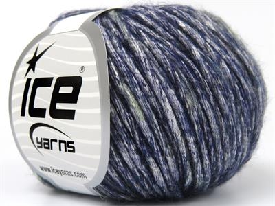 Lot of 8 Skeins Ice Yarns NAUTILUS (20% Wool) Yarn Purple White Light Green