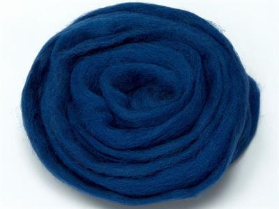 Needle Felting Wool Dark Blue