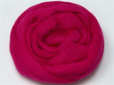 Needle Felting Wool Dark Fuchsia