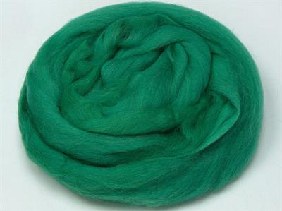 Needle Felting Wool Emerald Green