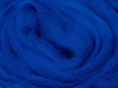 Needle Felting Wool Saxe Blue