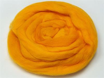 Needle Felting Wool Yellow