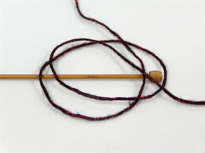 8x50gr. NIGHT STAR Viskon, Yün, Akrilik, Metalik Simli Siyah, Kırmızı Metalik Simli, Kışlık, Yün, Viskon, Zincir