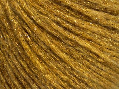 8x50gr. NIGHT STAR Viskon, Yün, Akrilik, Metalik Simli Altın Metalik Simli, Kışlık, Yün, Viskon, Zincir