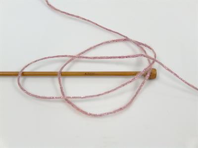 8x50gr. NIGHT STAR Viskon, Yün, Akrilik, Metalik Simli Açık Pembe Metalik Simli, Kışlık, Yün, Viskon, Zincir